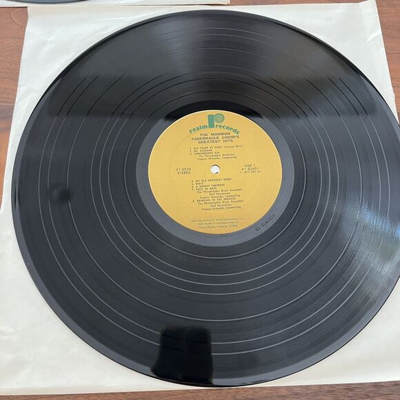 The Mormon Tabernacle Choir's Greatest Hits 3xLP Box Set 1974 Realm Records 8039 - Picture 7 of 13